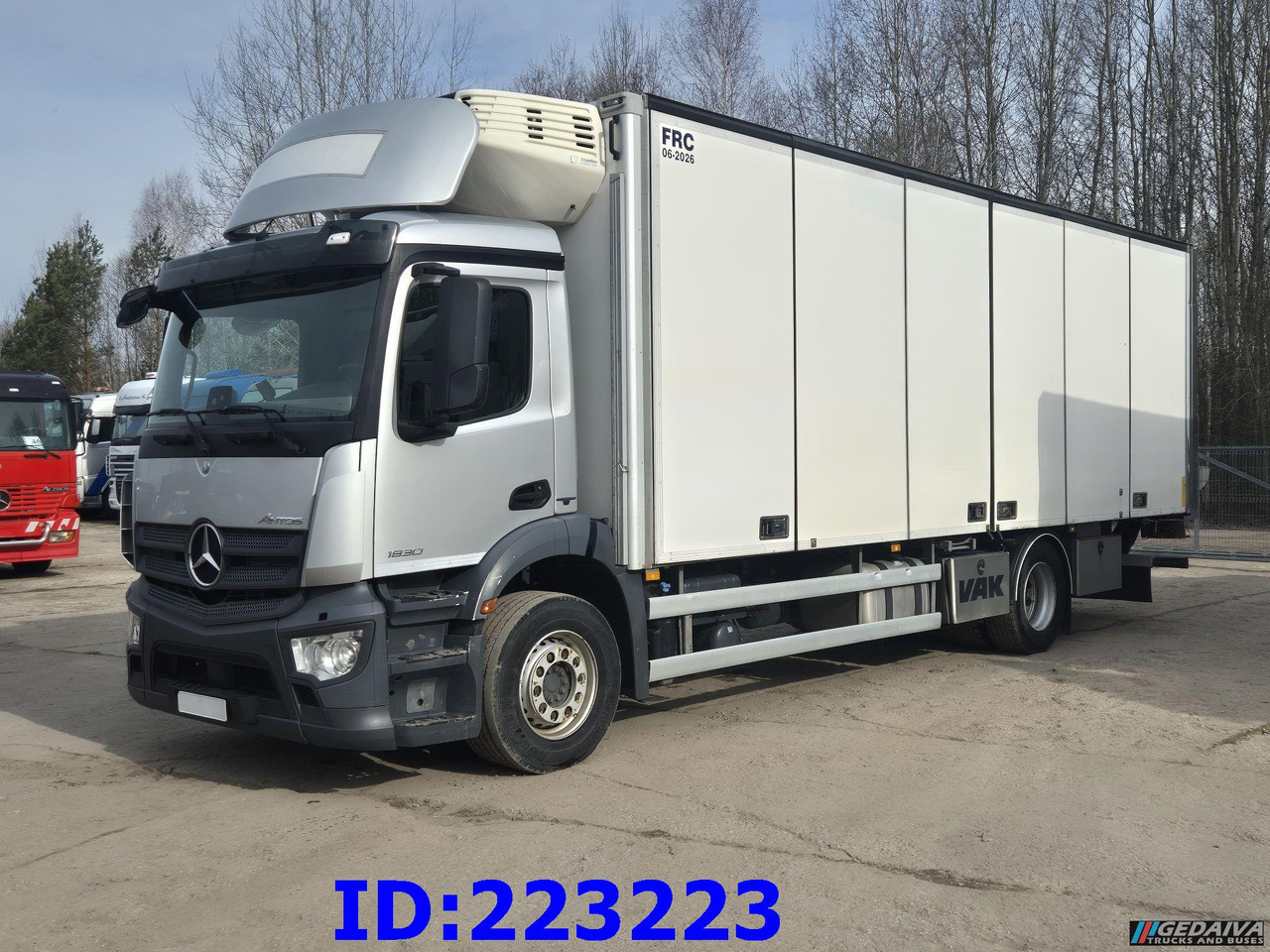 MERCEDES-BENZ Antos 1830 FRC Euro6 - Camion frigorifique: photos 1 MERCEDES-BENZ Antos 1830 FRC Euro6 - Camion frigorifique: photos 1