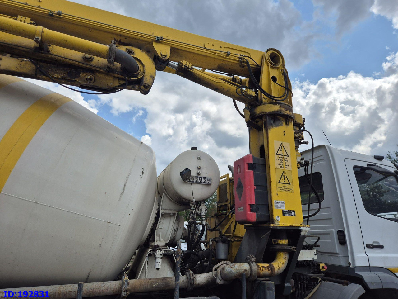 MERCEDES-BENZ Atego 2628 6x4 Schwing 17m 9m3 - Camion pompe: photos 5 MERCEDES-BENZ Atego 2628 6x4 Schwing 17m 9m3 - Camion pompe: photos 5