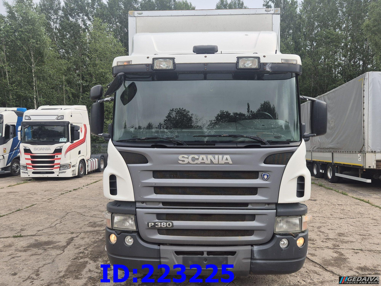 SCANIA P380 6x2 Open side box - Camion fourgon: photos 2 SCANIA P380 6x2 Open side box - Camion fourgon: photos 2