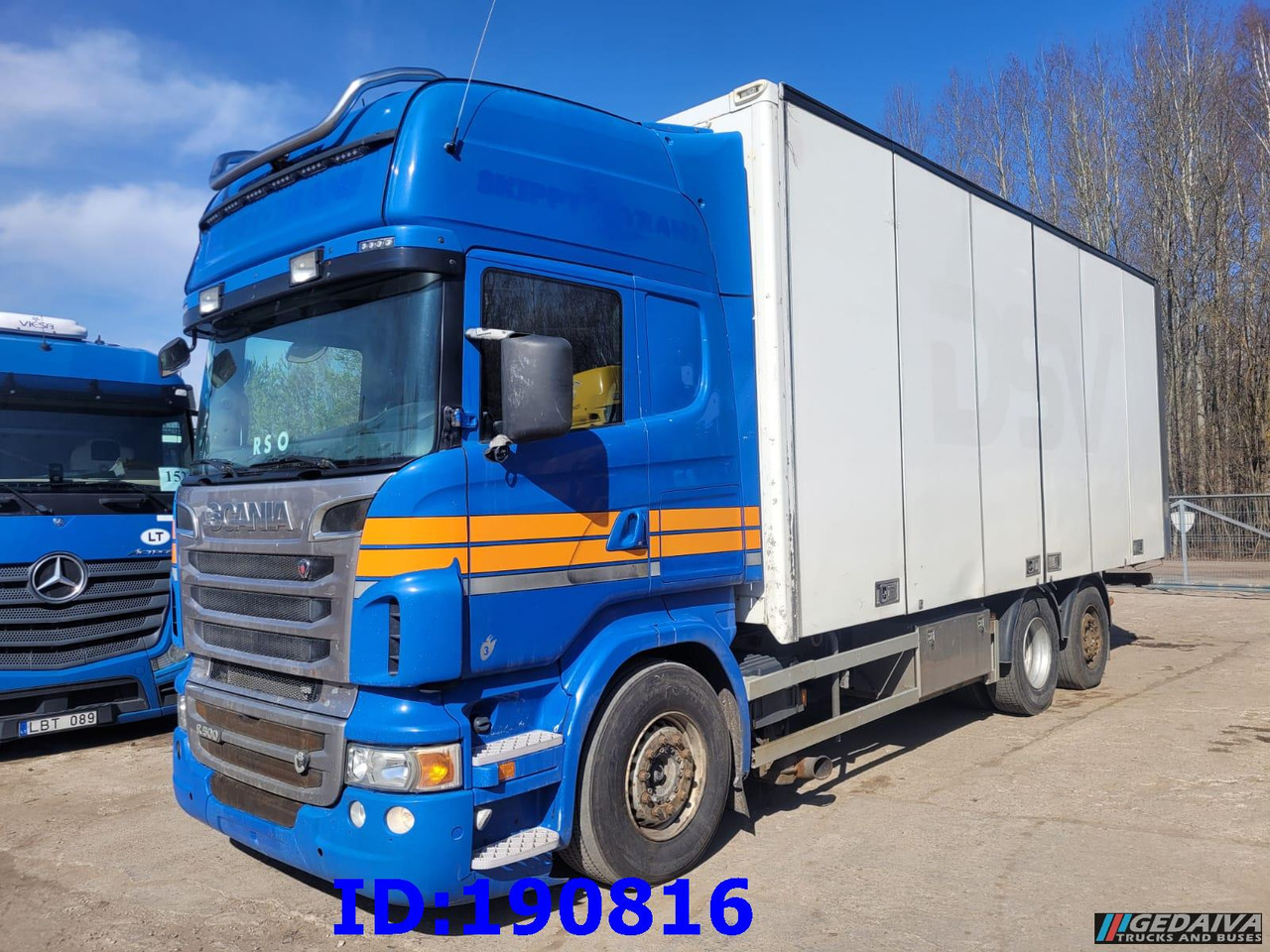 SCANIA R500 6x2 Euro5 - Camion isothermique: photos 1 SCANIA R500 6x2 Euro5 - Camion isothermique: photos 1