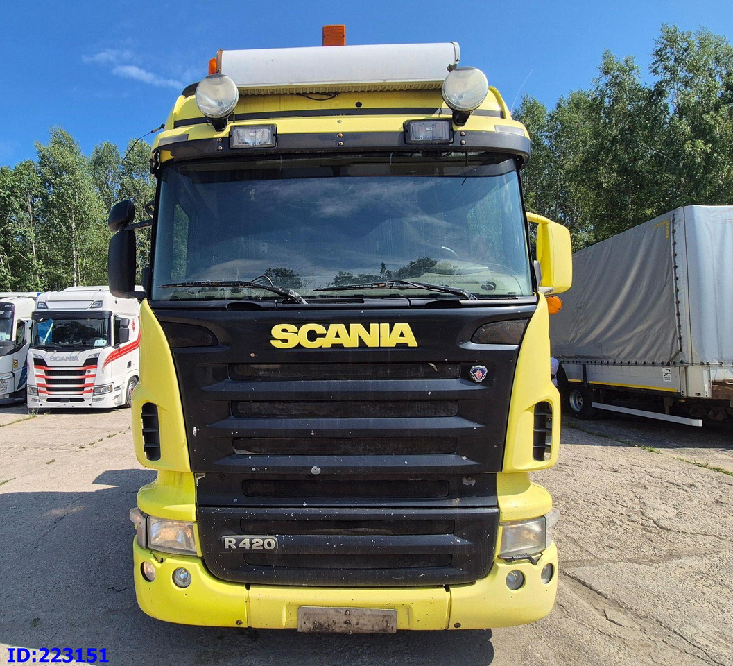 SCANIA R420 6x2 + Crane Palfinger PK23500 + Remote control - Tracteur routier: photos 2 SCANIA R420 6x2 + Crane Palfinger PK23500 + Remote control - Tracteur routier: photos 2