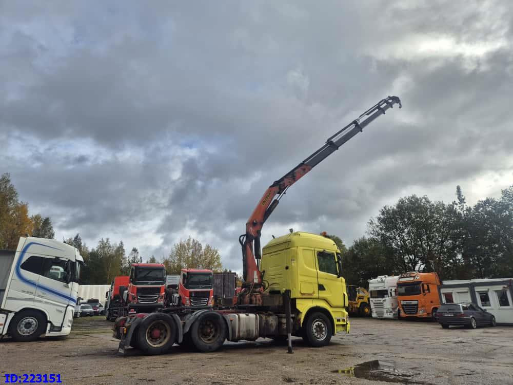 SCANIA R420 6x2 + Crane Palfinger PK23500 + Remote control - Tracteur routier: photos 5 SCANIA R420 6x2 + Crane Palfinger PK23500 + Remote control - Tracteur routier: photos 5