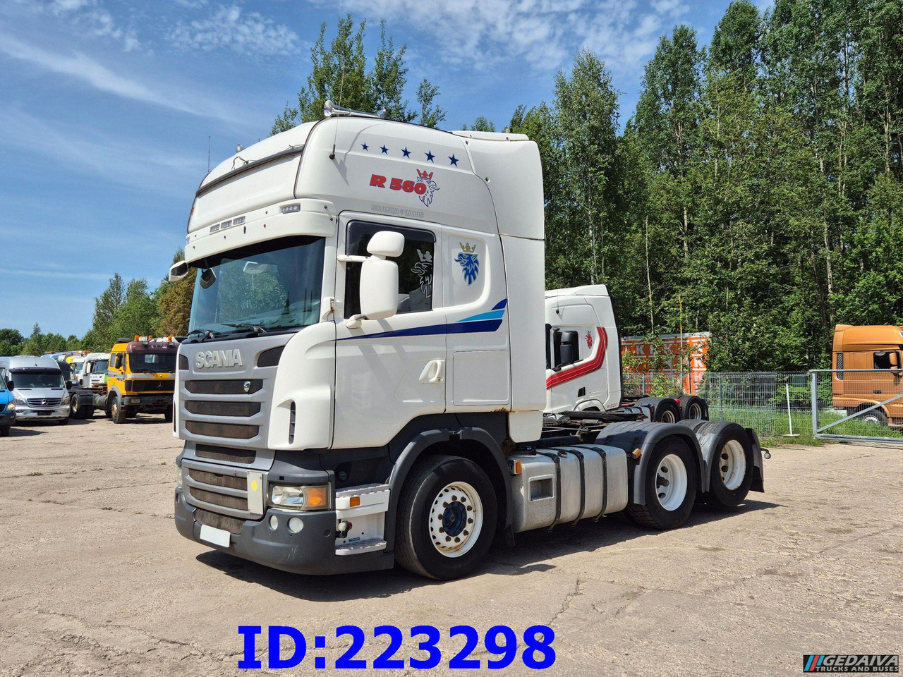 SCANIA R560 V8 Retarder 6x2 - Tracteur routier: photos 1 SCANIA R560 V8 Retarder 6x2 - Tracteur routier: photos 1