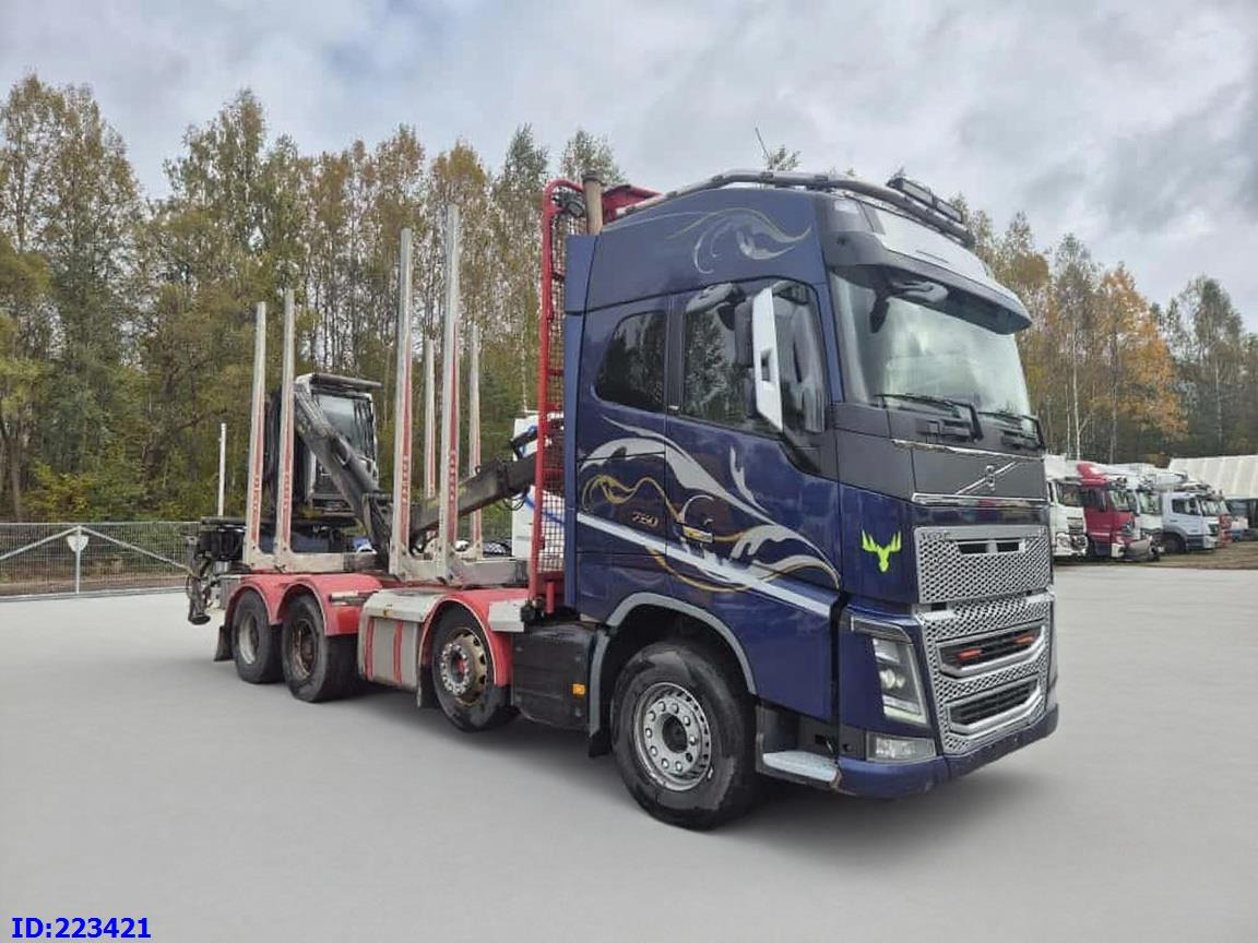 VOLVO FH16 750HP 8x4 + KESLA CRANE - Camion grumier: photos 4 VOLVO FH16 750HP 8x4 + KESLA CRANE - Camion grumier: photos 4