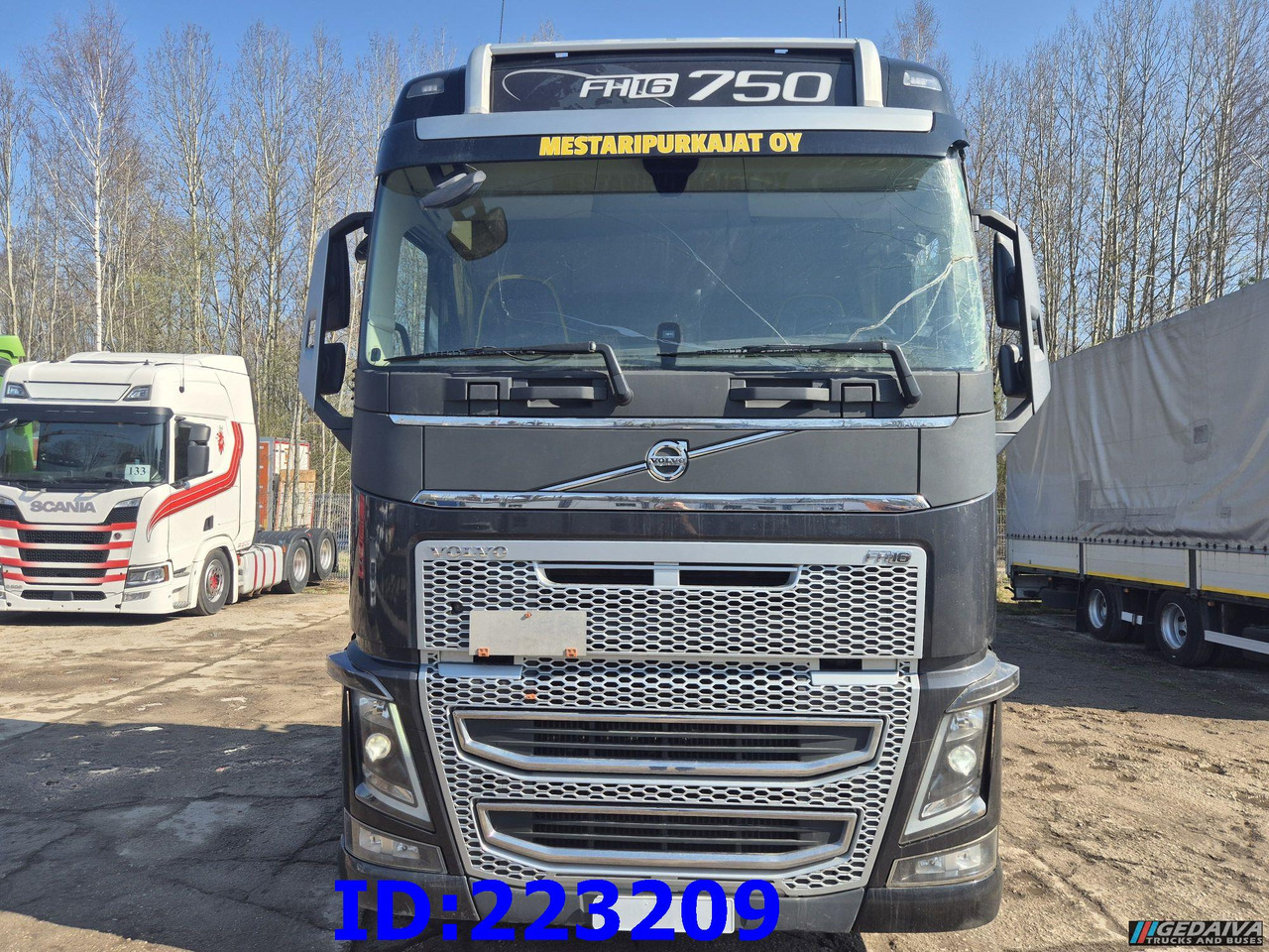 VOLVO FH16 750HP 8x4 Steering axle - Châssis cabine: photos 2 VOLVO FH16 750HP 8x4 Steering axle - Châssis cabine: photos 2