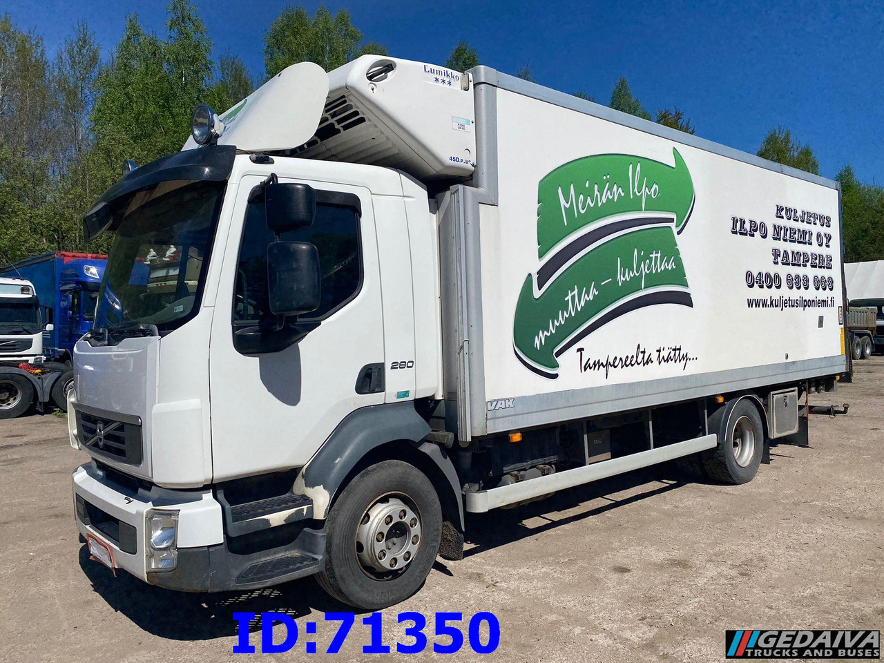 VOLVO FL 280 4x2 Refrigerator - Camion frigorifique: photos 1 VOLVO FL 280 4x2 Refrigerator - Camion frigorifique: photos 1