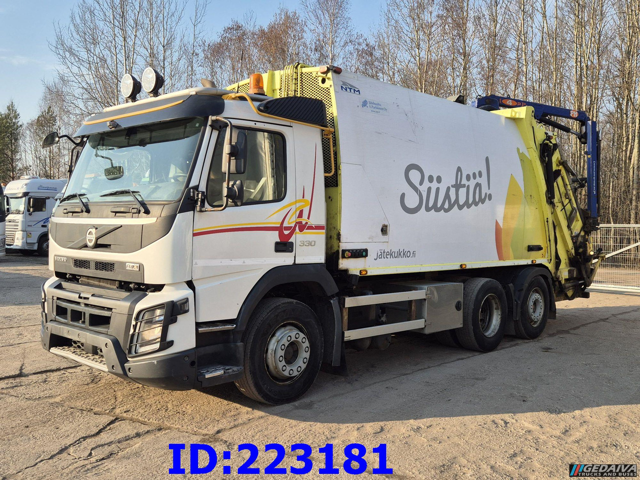 VOLVO FMX 11 330HP 6x2 (Steering axel) - Euro6 - Benne à ordures ménagères: photos 1 VOLVO FMX 11 330HP 6x2 (Steering axel) - Euro6 - Benne à ordures ménagères: photos 1