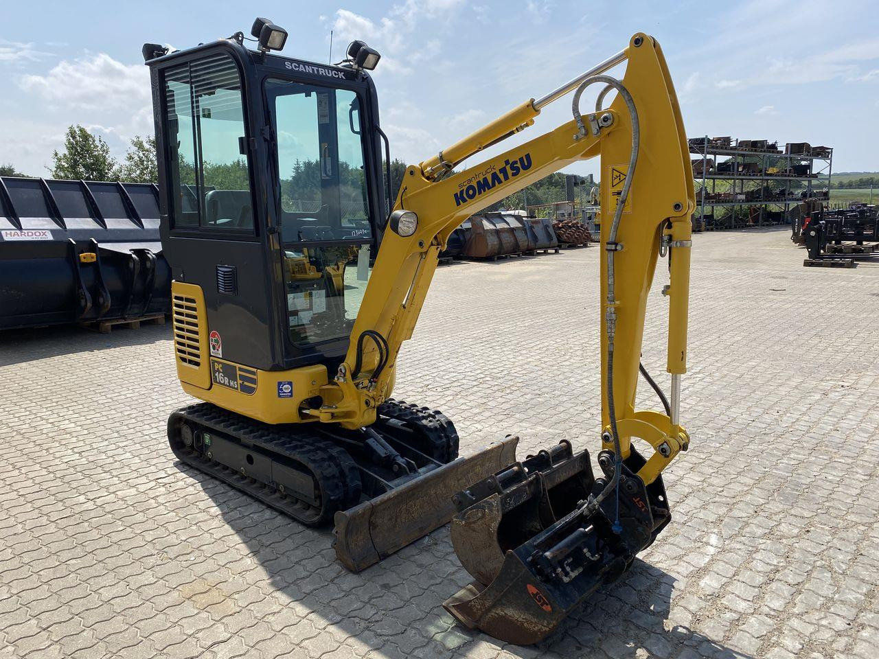 Komatsu PC16R-3 - Mini pelle: photos 5 Komatsu PC16R-3 - Mini pelle: photos 5