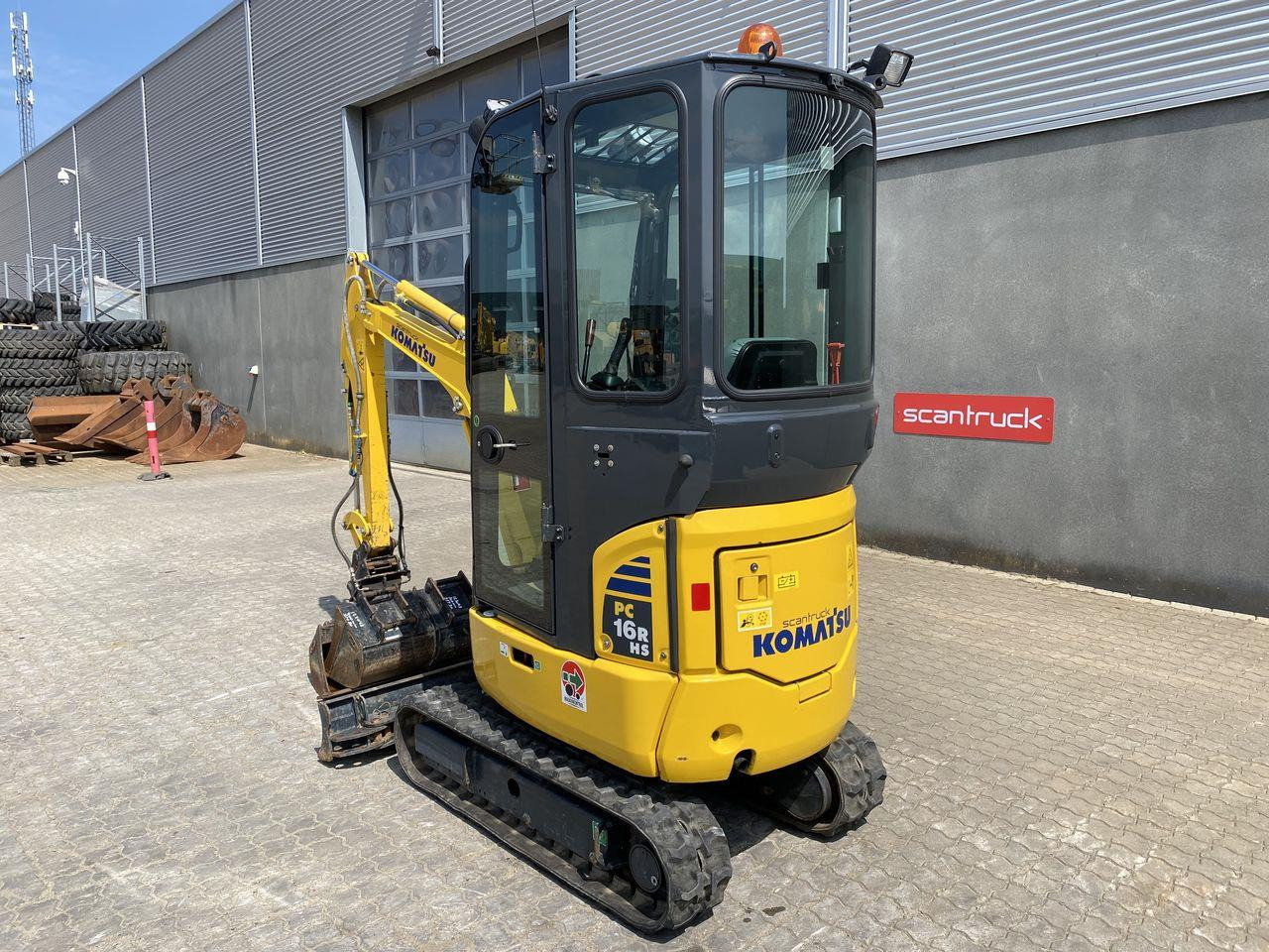 Komatsu PC16R-3 - Mini pelle: photos 2 Komatsu PC16R-3 - Mini pelle: photos 2