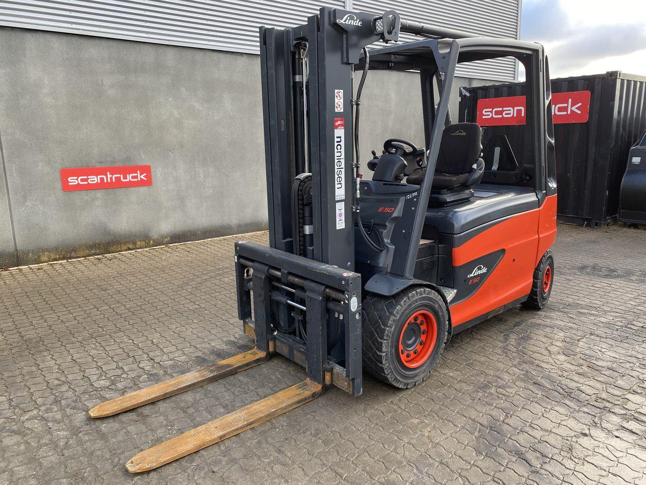 Linde E50 - Chariot élévateur électrique: photos 1 Linde E50 - Chariot élévateur électrique: photos 1