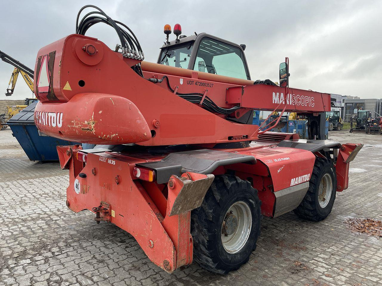 Manitou MRT1635 - Chariot télescopique: photos 4 Manitou MRT1635 - Chariot télescopique: photos 4