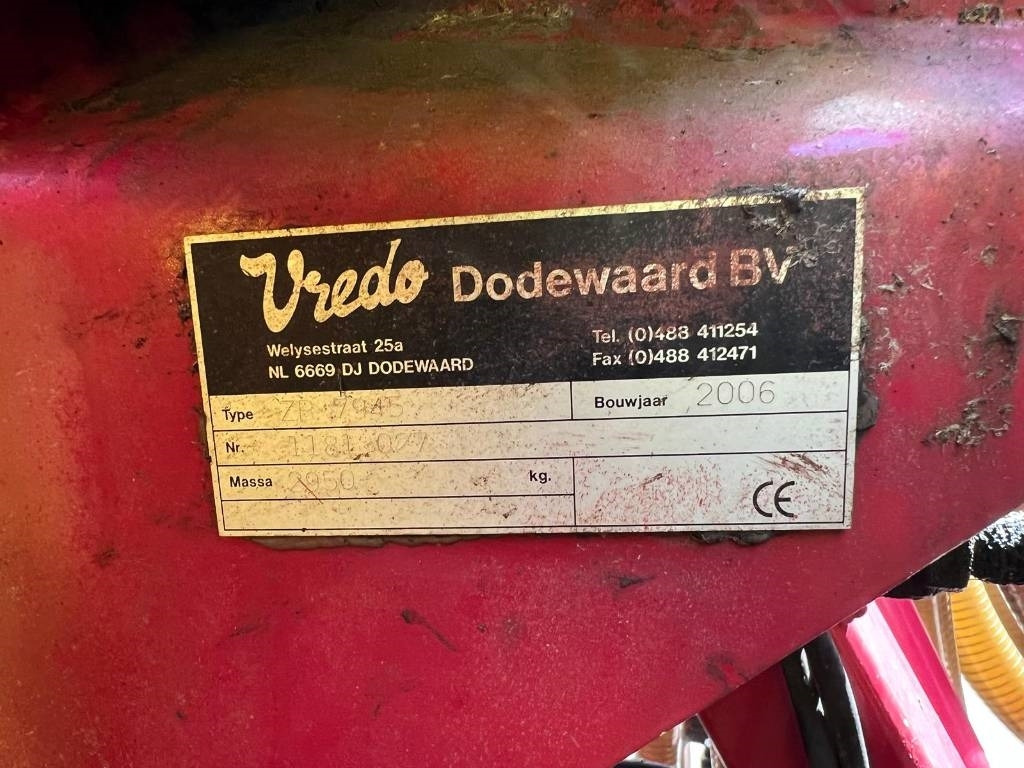 Tonne à lisier Vervaet 3 wieler: photos 20 Tonne à lisier Vervaet 3 wieler: photos 20