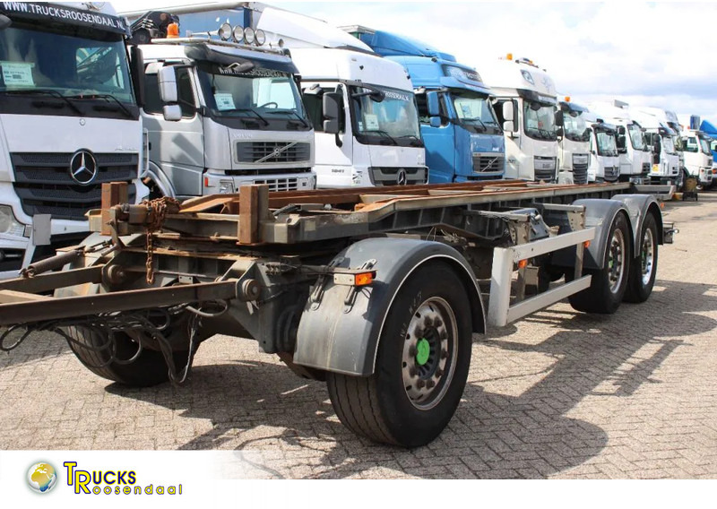 Burg 3x SAF - Remorque porte-conteneur/ Caisse mobile: photos 1 Burg 3x SAF - Remorque porte-conteneur/ Caisse mobile: photos 1