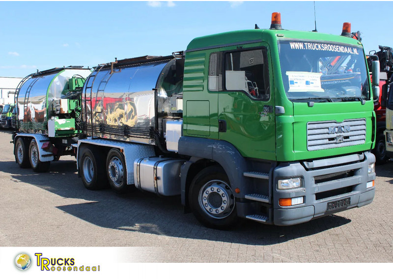 MAN TGA 26.310 + LINDHOFF EN LINNE 6M3 + MANUAL + COMBI - Camion: photos 1 MAN TGA 26.310 + LINDHOFF EN LINNE 6M3 + MANUAL + COMBI - Camion: photos 1