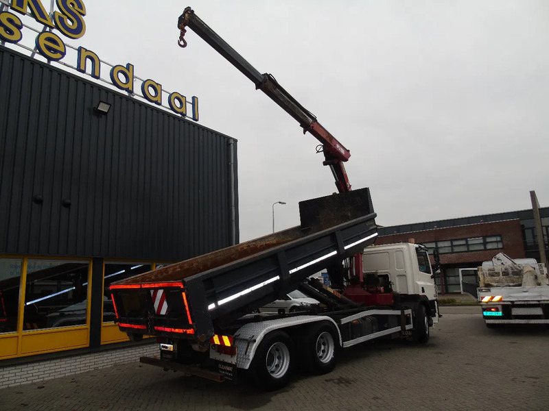 DAF CF 85.380 + MANUAL + HMF 1680 + HYVA + 6X2 - Camion grue: photos 3 DAF CF 85.380 + MANUAL + HMF 1680 + HYVA + 6X2 - Camion grue: photos 3