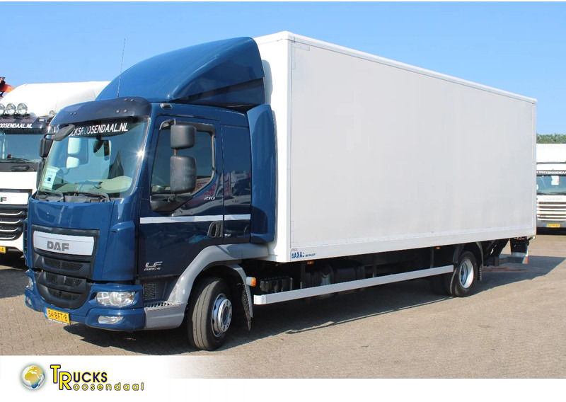 DAF LF 210 + EURO 6 + LIFT + 12T - Camion fourgon: photos 1 DAF LF 210 + EURO 6 + LIFT + 12T - Camion fourgon: photos 1