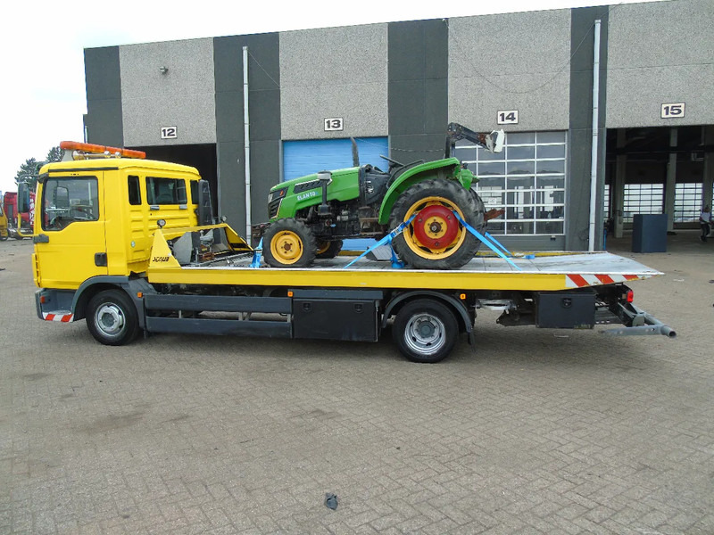 MAN TGL 8.180 + winch + MANUAL + EURO 5 + system working - Camion porte-voitures: photos 2 MAN TGL 8.180 + winch + MANUAL + EURO 5 + system working - Camion porte-voitures: photos 2