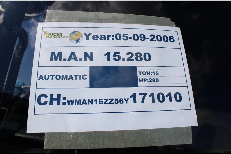 Châssis cabine MAN TGM 12.280 + NICE TRUCK: photos 19 Châssis cabine MAN TGM 12.280 + NICE TRUCK: photos 19