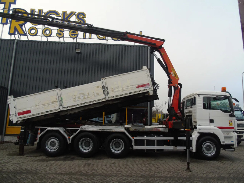 MAN TGS 32.400 + PALFINGER PK23.001EH + HOOKSYSTEM + 8X4 TRIDEM + ROTATOR + EURO 5 - Camion grue: photos 3 MAN TGS 32.400 + PALFINGER PK23.001EH + HOOKSYSTEM + 8X4 TRIDEM + ROTATOR + EURO 5 - Camion grue: photos 3