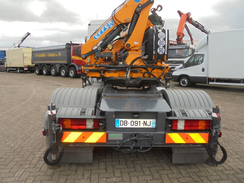 Camion grue Mercedes-Benz Actros 1846 + Euro 5 + EFFER 250 Crane + REMOTE: photos 9