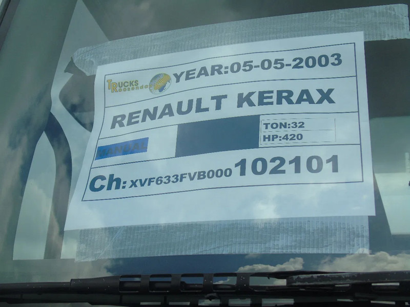 Camion malaxeur Renault Kerax 420 + 8x4 + manual + spring + 10m3: photos 17