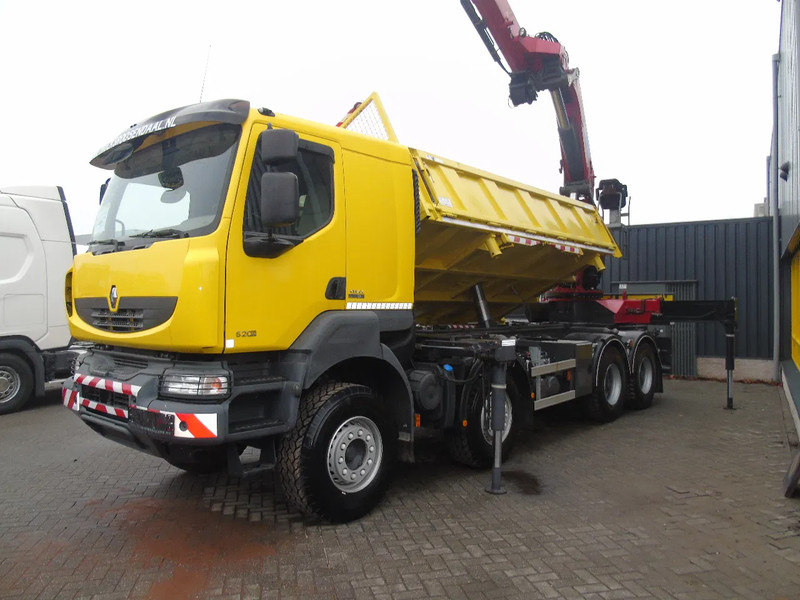 Renault Kerax 520DXI + HMF 6020 K5 // NEW/UNUSED! 15CRANE HOURS / 3.114KM! + 8X4 + REMOTE - Camion grue: photos 2 Renault Kerax 520DXI + HMF 6020 K5 // NEW/UNUSED! 15CRANE HOURS / 3.114KM! + 8X4 + REMOTE - Camion grue: photos 2