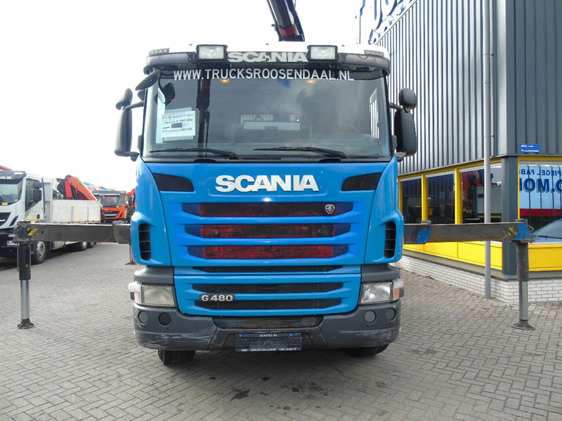 Scania G480 4 axle + palfinger crane PK74002 + JIB - Camion grue: photos 2 Scania G480 4 axle + palfinger crane PK74002 + JIB - Camion grue: photos 2