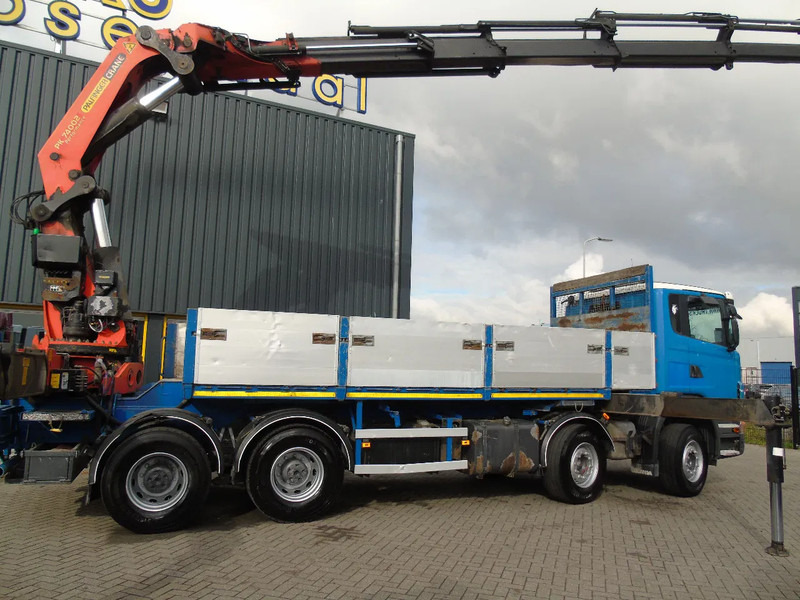 Scania G480 8x4 + palfinger crane PK74002 6x extension + JIB 4x extension - Camion grue: photos 3 Scania G480 8x4 + palfinger crane PK74002 6x extension + JIB 4x extension - Camion grue: photos 3