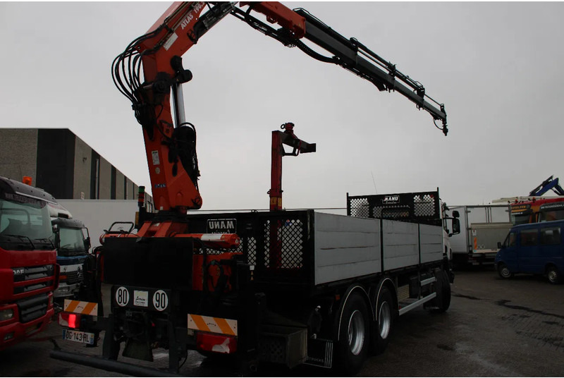 Camion grue Scania P410 + atlas 190 4x hydrolic + 6x4 remote + EURO 6 + SPRING SUSPENSION: photos 6
