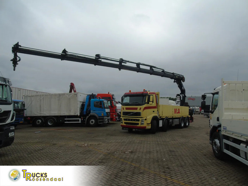 Volvo FH 440 + HIAB 422 E-7 + 8X4 + PERFECT CONDITION - Camion grue: photos 1 Volvo FH 440 + HIAB 422 E-7 + 8X4 + PERFECT CONDITION - Camion grue: photos 1