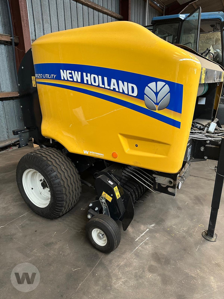 New Holland BR 120 - Presse à balles rondes: photos 1 New Holland BR 120 - Presse à balles rondes: photos 1
