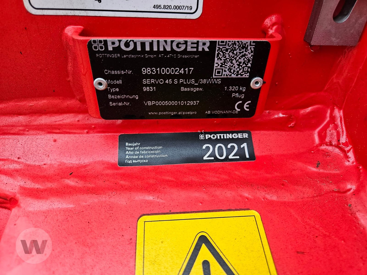 Pöttinger Servo 45 Plus - Charrue: photos 3 Pöttinger Servo 45 Plus - Charrue: photos 3
