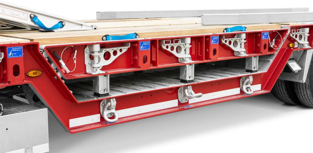 Humbaur Niskopodwozie z zagłębieniami na koła, ocynkowane - Semi-remorque surbaissé: photos 5 Humbaur Niskopodwozie z zagłębieniami na koła, ocynkowane - Semi-remorque surbaissé: photos 5