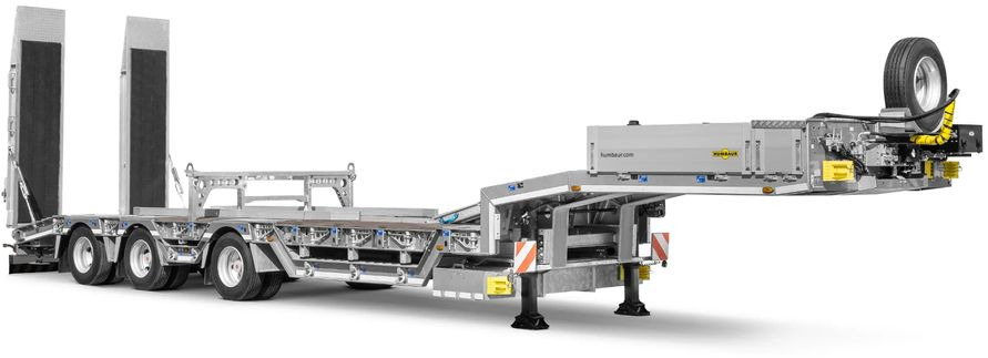 Humbaur Niskopodwozie z zagłębieniami na koła, ocynkowane - Semi-remorque surbaissé: photos 3 Humbaur Niskopodwozie z zagłębieniami na koła, ocynkowane - Semi-remorque surbaissé: photos 3