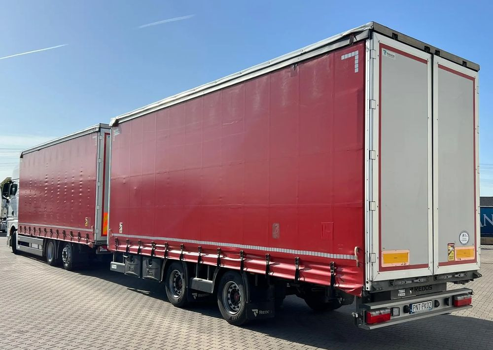 MAN TGX 26.470 z przyczepą Redos - Camion à rideaux coulissants: photos 4 MAN TGX 26.470 z przyczepą Redos - Camion à rideaux coulissants: photos 4