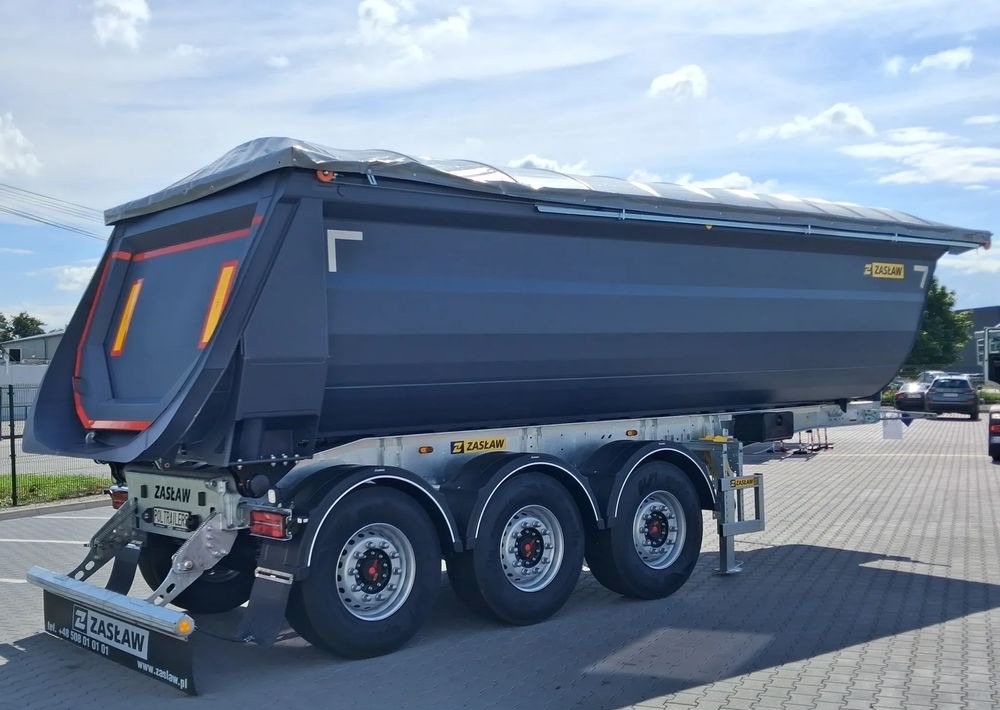Zaslaw NOWY MODEL // Elektryczna plandeka // CAŁA HARDOX 500 24/27m3 - Semi-remorque benne: photos 4 Zaslaw NOWY MODEL // Elektryczna plandeka // CAŁA HARDOX 500 24/27m3 - Semi-remorque benne: photos 4
