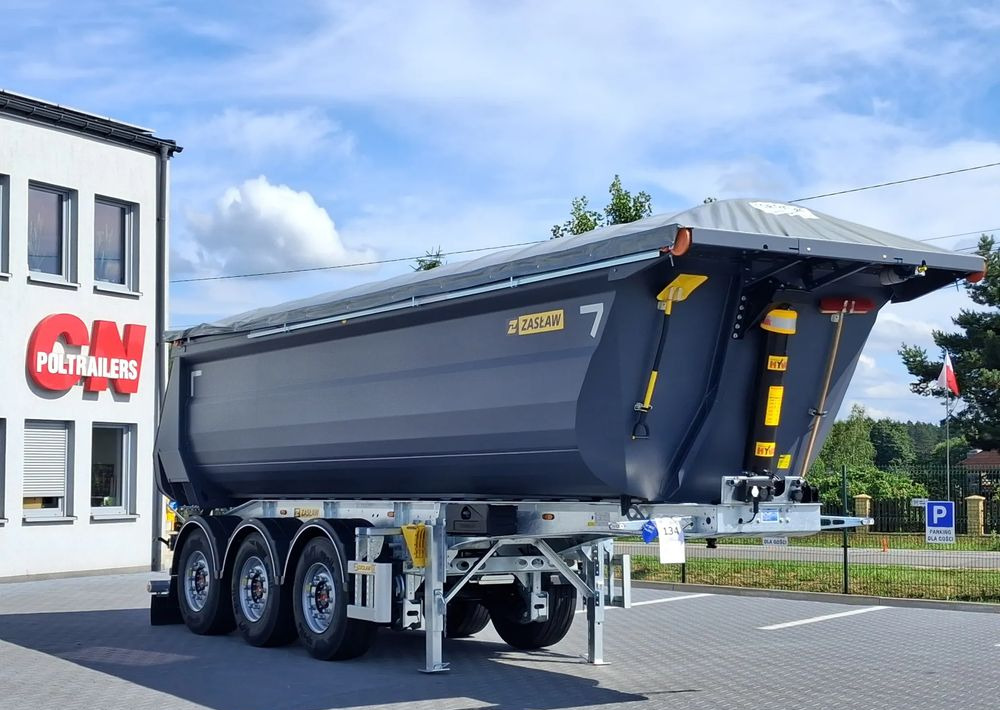 Zaslaw NOWY MODEL // Elektryczna plandeka // CAŁA HARDOX 500 24/27m3 - Semi-remorque benne: photos 2 Zaslaw NOWY MODEL // Elektryczna plandeka // CAŁA HARDOX 500 24/27m3 - Semi-remorque benne: photos 2