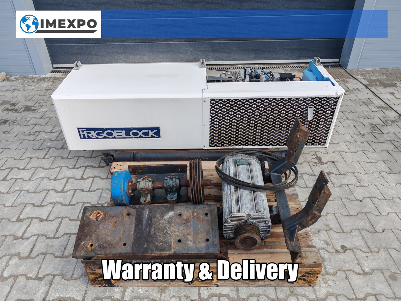 FRIGOBLOCK FK13 / G24 V03K516 / DP132-150/4 / COMPLETE SET - Système de refroidissement: photos 1 FRIGOBLOCK FK13 / G24 V03K516 / DP132-150/4 / COMPLETE SET - Système de refroidissement: photos 1