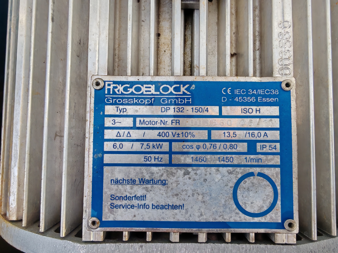 Système de refroidissement FRIGOBLOCK FK13 / G24 V03K516 / DP132-150/4 / COMPLETE SET: photos 12 Système de refroidissement FRIGOBLOCK FK13 / G24 V03K516 / DP132-150/4 / COMPLETE SET: photos 12