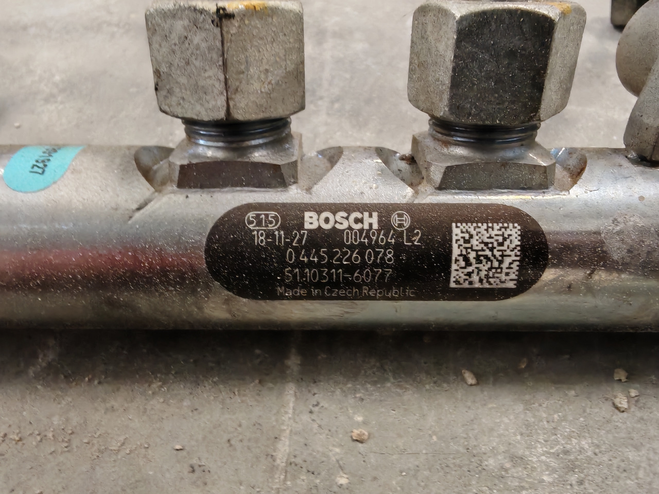 MAN TGS TGX EURO 6 / D2676LF / FUEL RAIL / 51103116077 - Préparation du carburant: photos 3 MAN TGS TGX EURO 6 / D2676LF / FUEL RAIL / 51103116077 - Préparation du carburant: photos 3