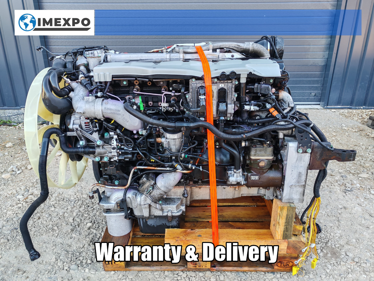 MAN TGS TGX / EURO6 440HP / COMPLETE ENGINE / D2676 LF26 - Moteur: photos 1 MAN TGS TGX / EURO6 440HP / COMPLETE ENGINE / D2676 LF26 - Moteur: photos 1