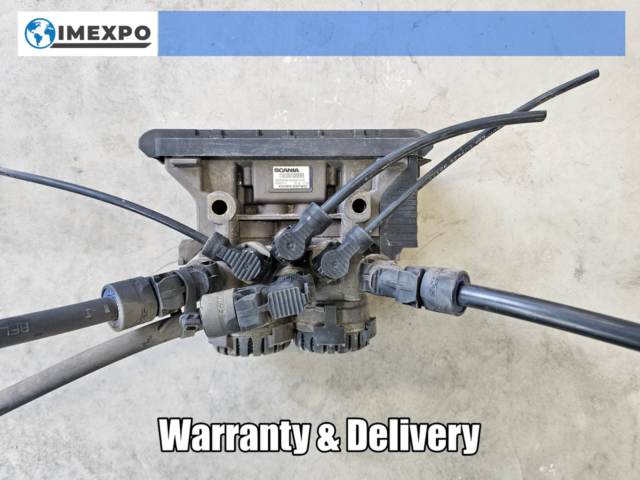 SCANIA S, R, P, G / REAR EBS VALVE / 2653385 / K050212 - Valve de frein: photos 1 SCANIA S, R, P, G / REAR EBS VALVE / 2653385 / K050212 - Valve de frein: photos 1