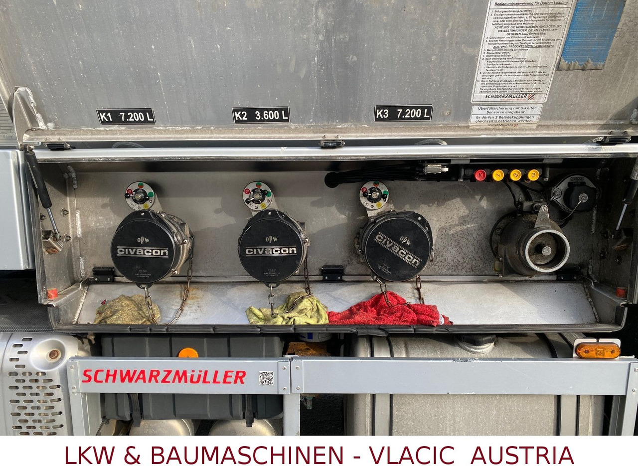 Camion citerne Iveco Stralis 460 Benz/Diesel Schwarzmüller-Kompletzug: photos 11