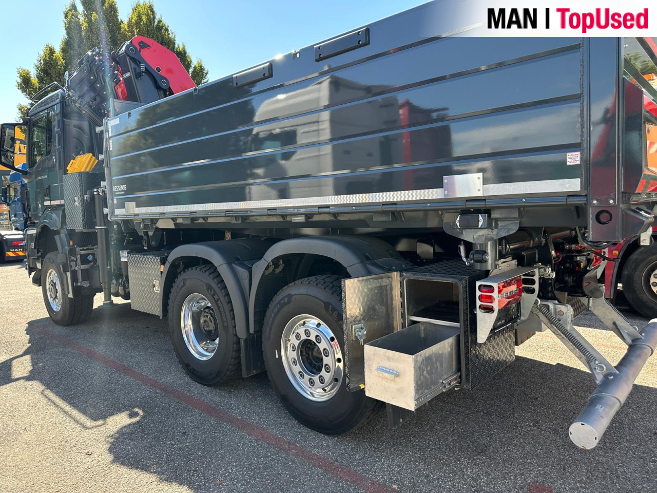 MAN TGS 28.520 6x4-4 BL CH - Camion benne: photos 5 MAN TGS 28.520 6x4-4 BL CH - Camion benne: photos 5