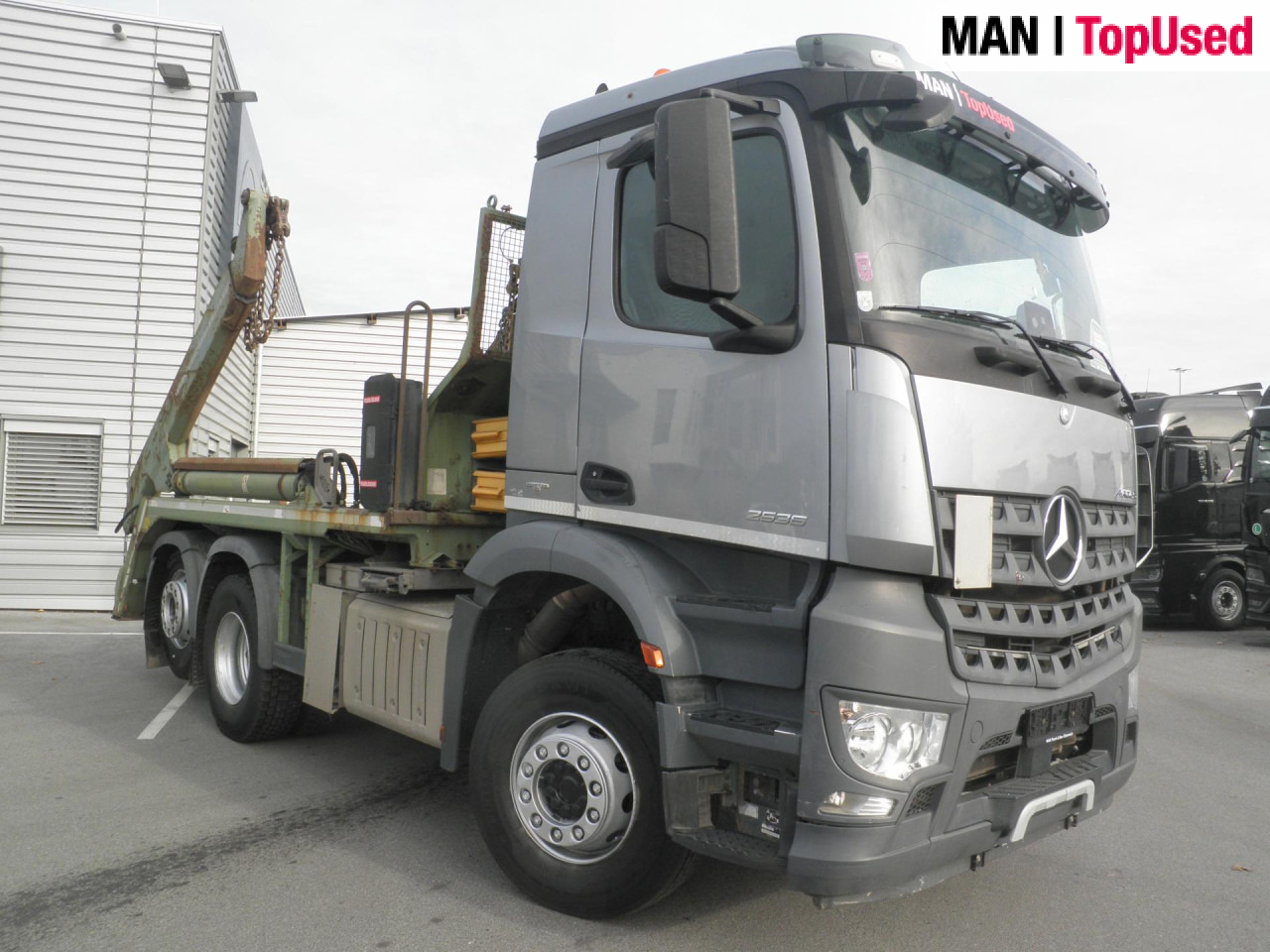 MERCEDES-BENZ ABSETZKIPPER - Camion benne: photos 5 MERCEDES-BENZ ABSETZKIPPER - Camion benne: photos 5