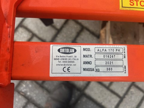ORTOLAN ALFA 170 harrow - Outils du sol: photos 3 ORTOLAN ALFA 170 harrow - Outils du sol: photos 3