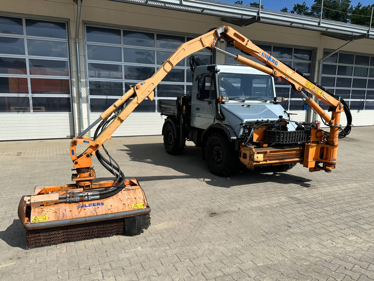 Unimog Frontauslegermähgerät Mulag FME600 - Epareuse: photos 2 Unimog Frontauslegermähgerät Mulag FME600 - Epareuse: photos 2