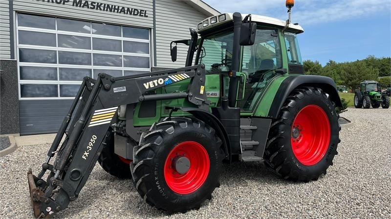 Tracteur agricole Fendt 410 Vario med frontlæsser.: photos 8