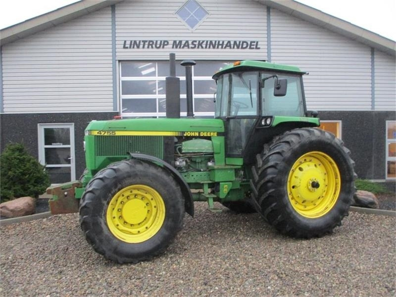 John Deere 4755 En rigtig kraftkarl med den store 7,6L motor  - Tracteur agricole: photos 1 John Deere 4755 En rigtig kraftkarl med den store 7,6L motor  - Tracteur agricole: photos 1