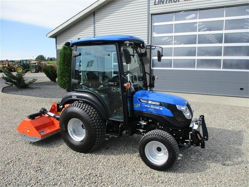 Tracteur agricole Solis 26 HST Med kabine, Turf dæk og frontlift samt fron: photos 10